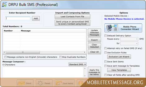 Mobile Text Message Apps software